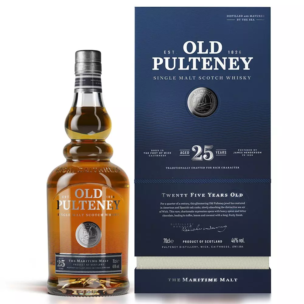 Old Pulteney 25 éves (0,7L / 46%)