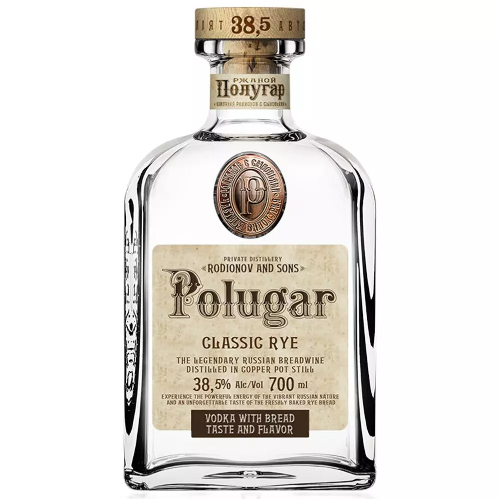 Polugar Classic Rye vodka (0,7L / 38,5%)
