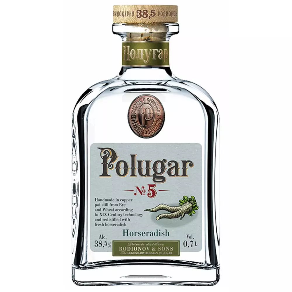 Polugar N.5 - Horseradish vodka (0,7L / 38,5%)