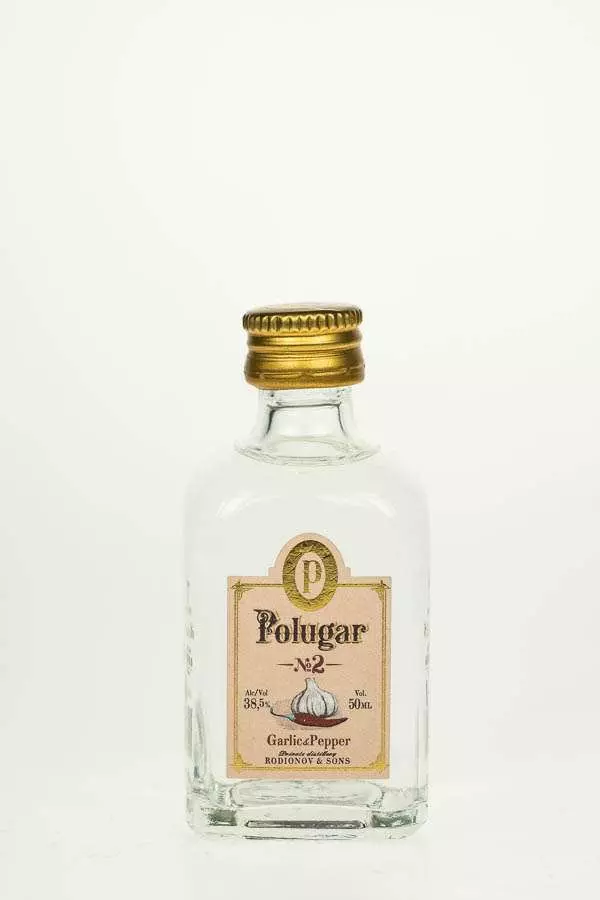 Polugar N.2 - Garlic & Pepper vodka mini (0,05L / 38,5%)