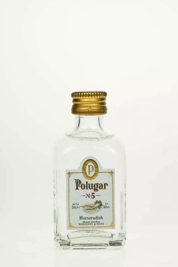 Polugar N.5 - Horseradish vodka mini (0,05L / 38,5%)