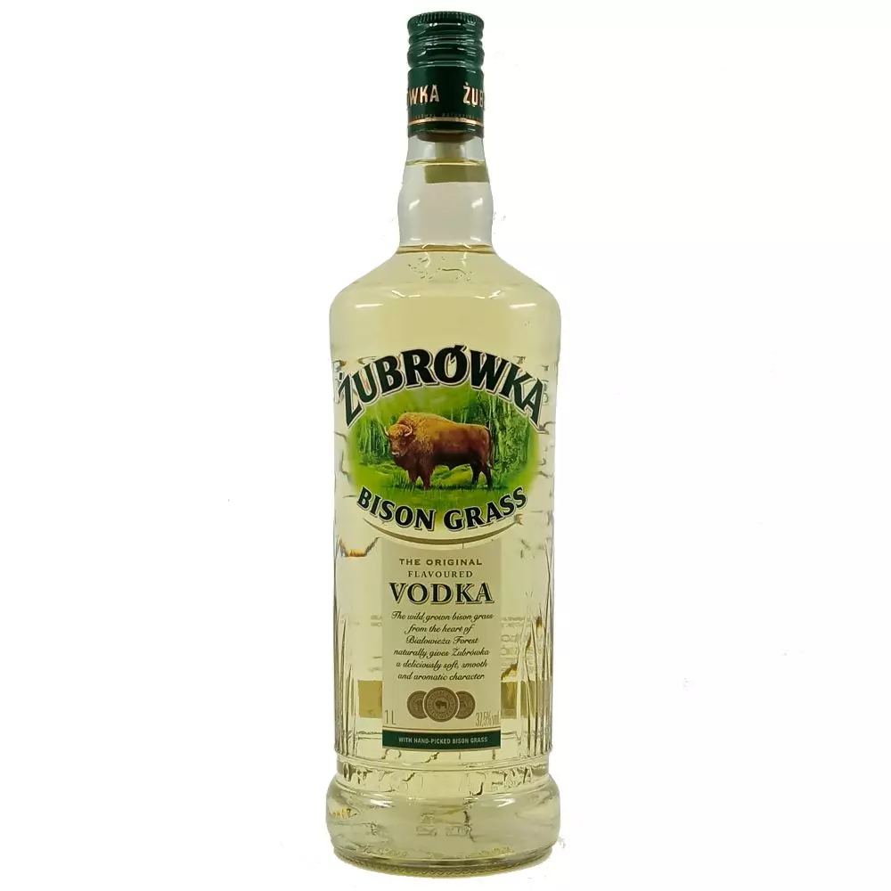 Zubrowka Bison Grass vodka (1L / 37,5%)