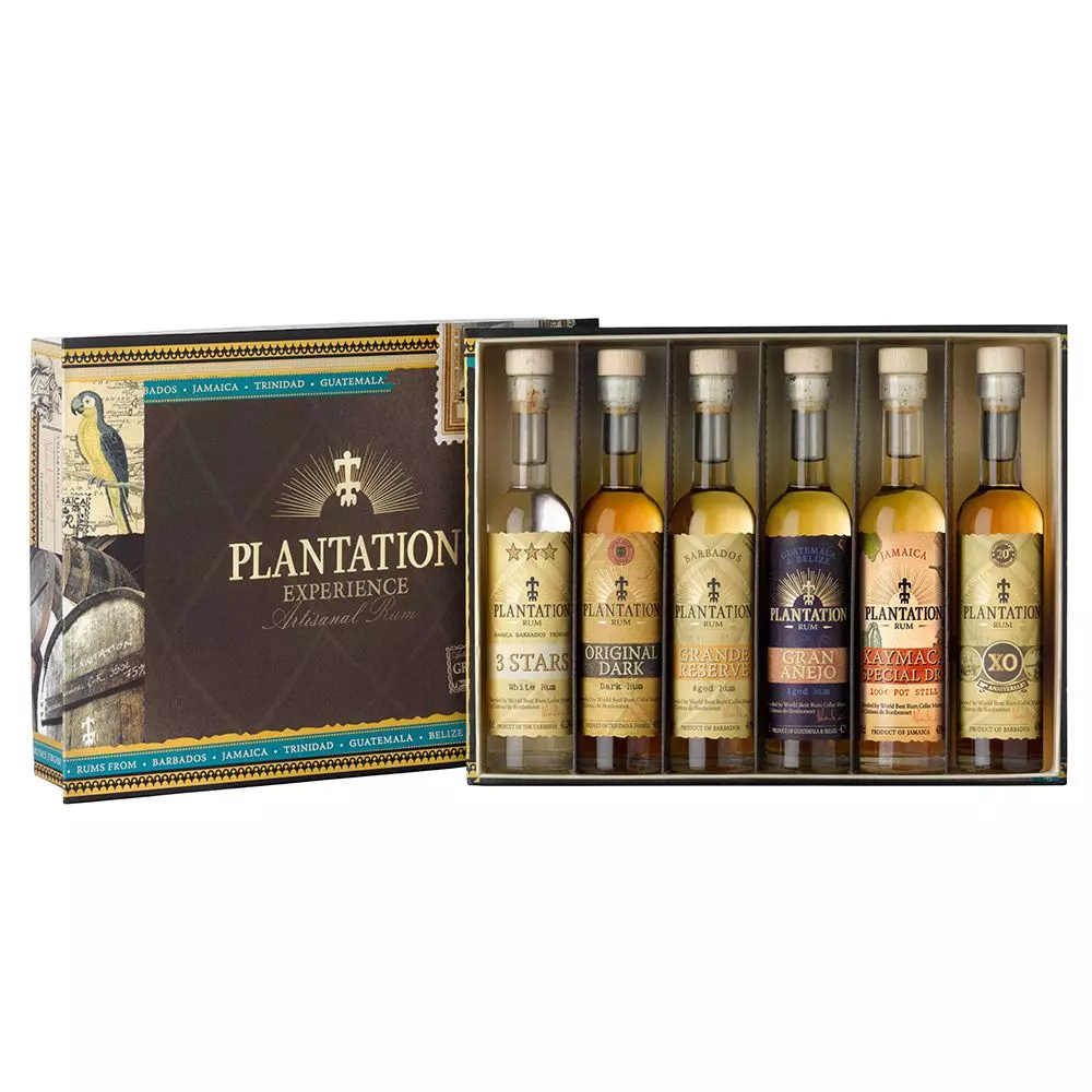 Plantation Rum Experience Pack (6*0,1L / 41,03%)