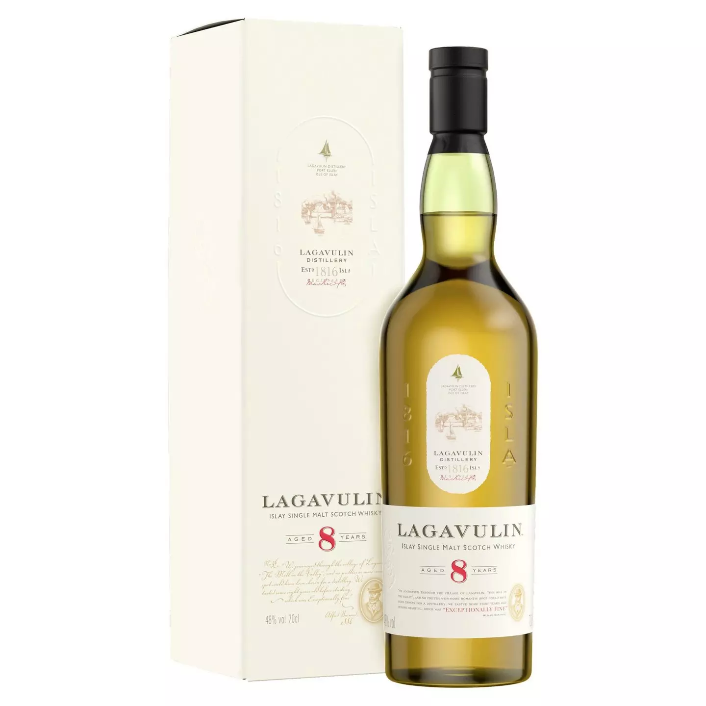 Lagavulin 8 éves (0,7L / 48%)