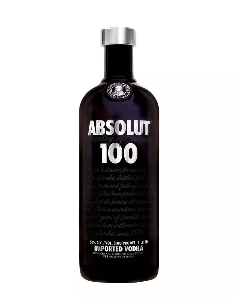 Absolut 100 vodka (1L / 50%)