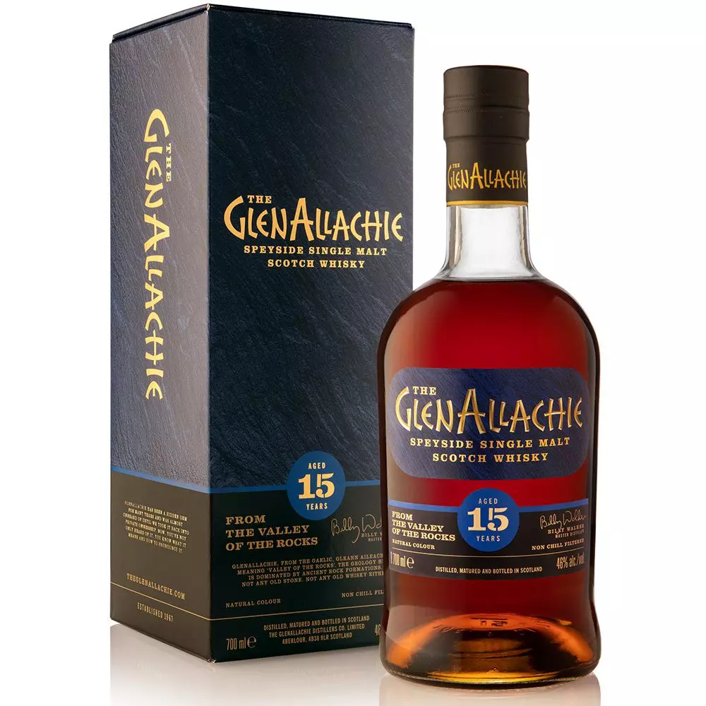 GlenAllachie 15 éves (0,7L / 46%)