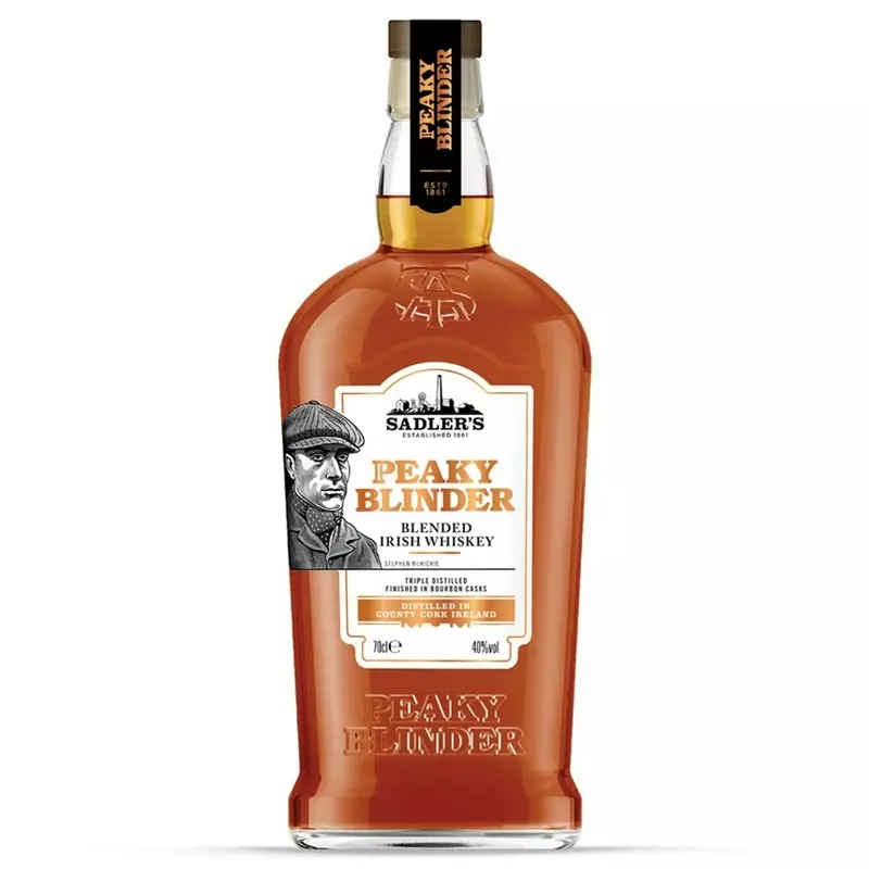 Peaky Blinder Blended Irish Whiskey (Bourbon Cask) (0,7L / 40%)