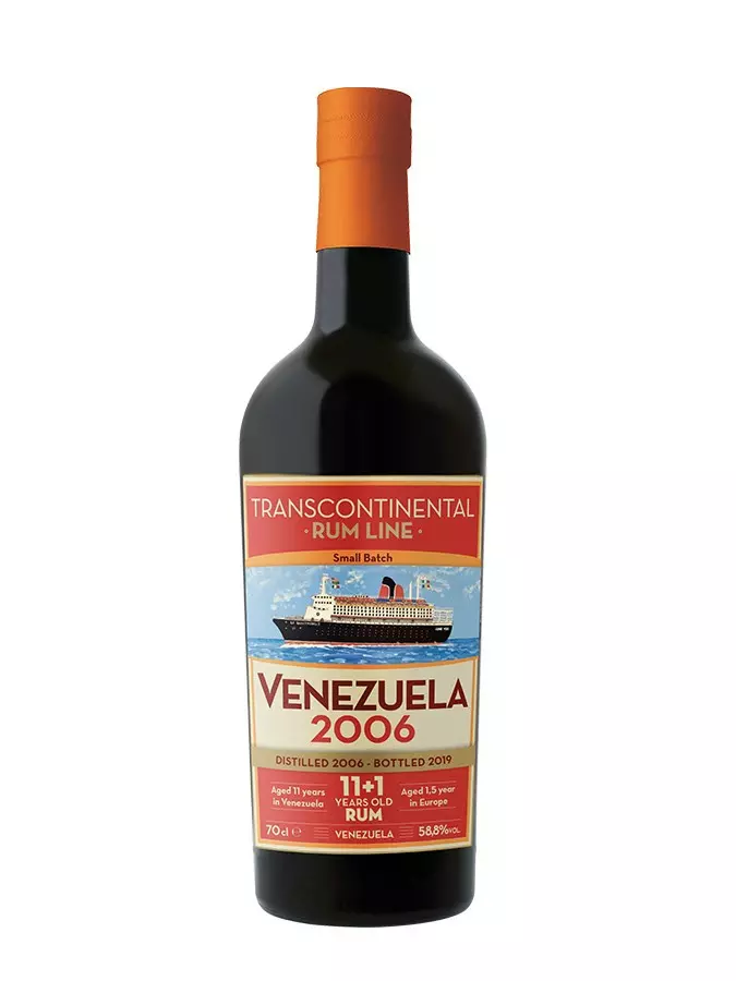 Venezuela 2006 Transcontinental Line rum (0,7L / 60,9%)