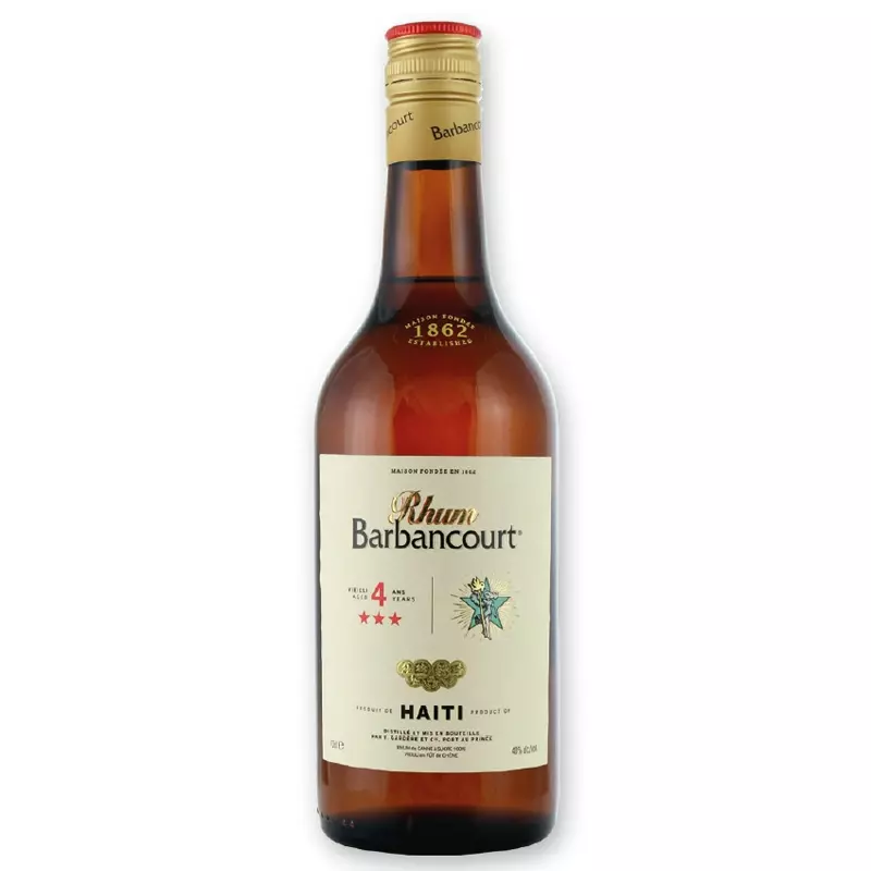 Barbancourt 3 Star 4 éves rum (0,7L / 40%)