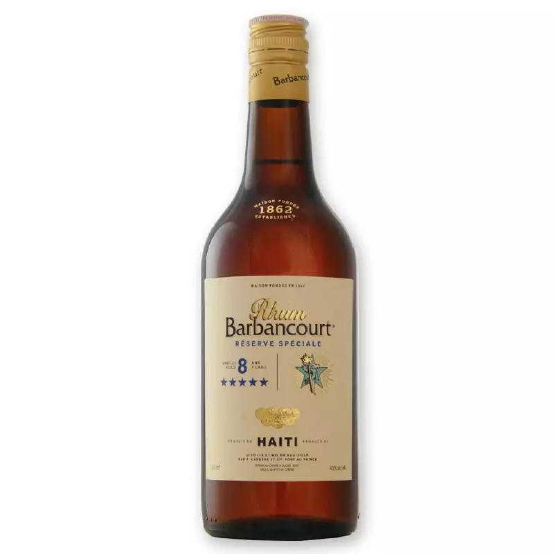 Barbancourt 5 Star 8 éves rum (0,7L / 43%)