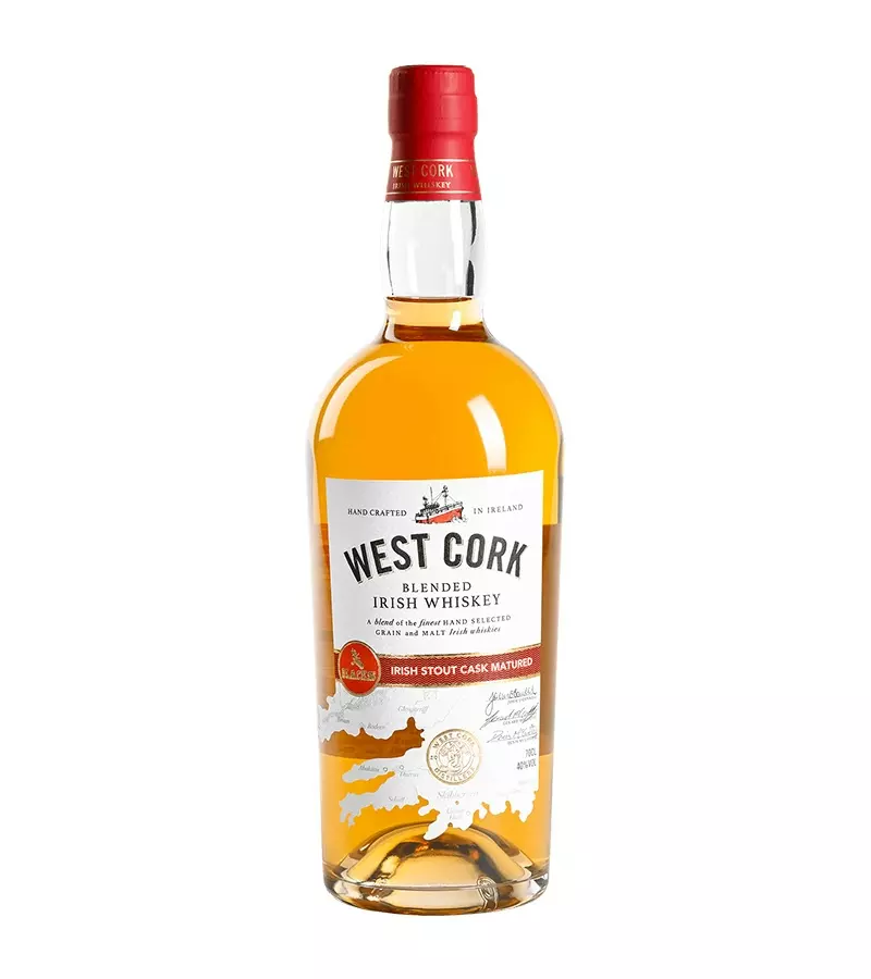 West Cork Stout Cask Irish Whiskey (0,7L / 40%)