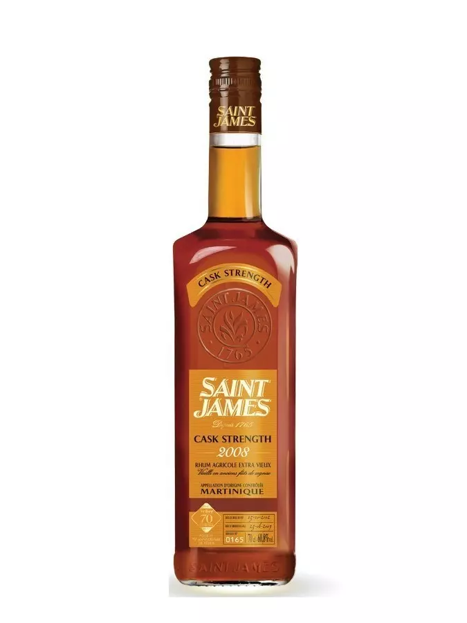 Saint James 2008 70 ans Velier rum (0,7L / 60,8%)