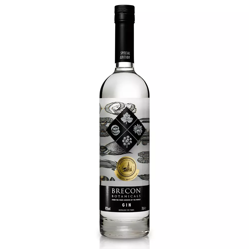 Brecon Botanicals gin (0,7L / 43%)