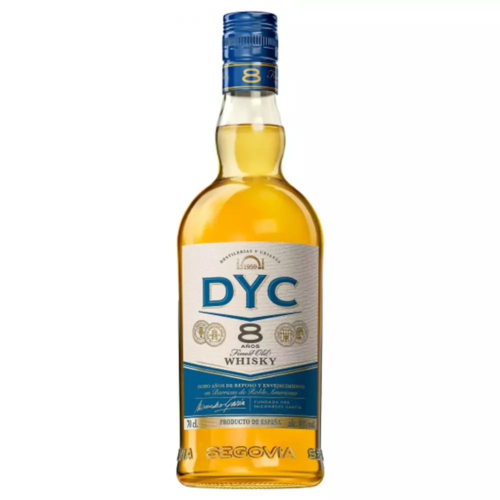 DYC 8 éves Special Blend Spanish whisky (0,7L / 40%)
