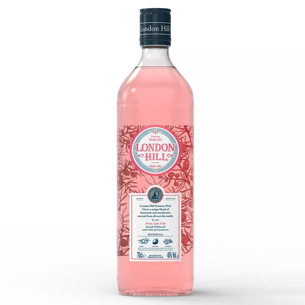 London Hill Pink gin (0,7L / 40%)