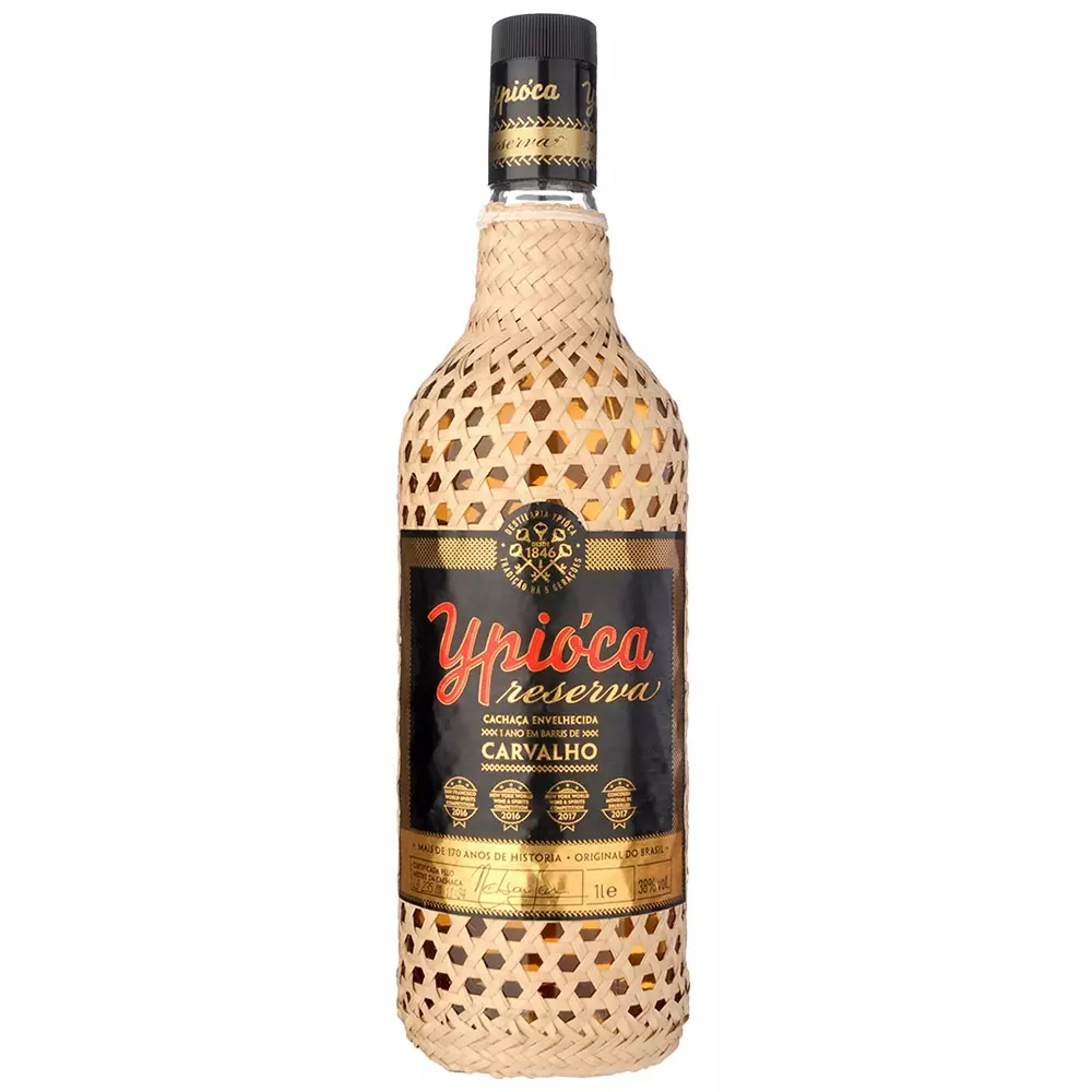 Ypióca Reserva Carvalho 2 éves cachaca Ouro (1L / 38%)