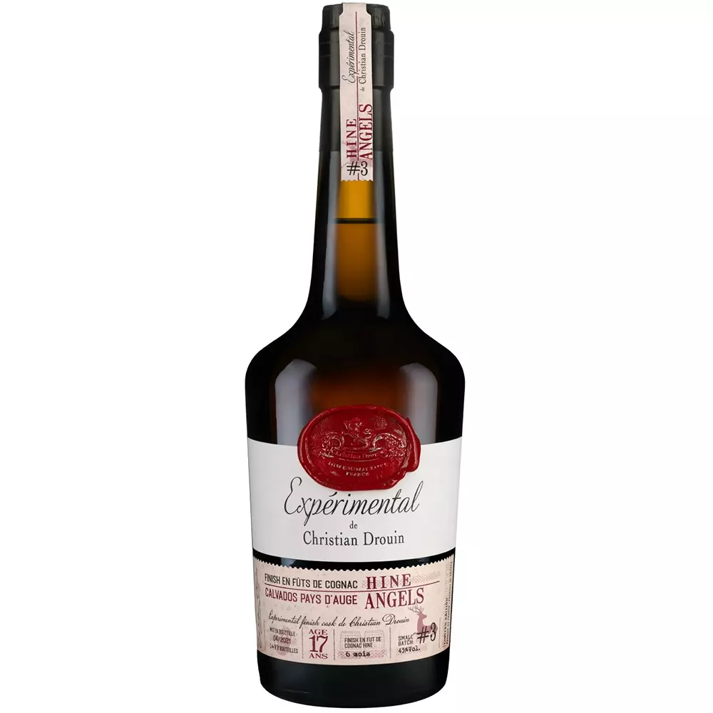 Christian Drouin calvados 17 éves Hine Angels (0,7L / 43%)