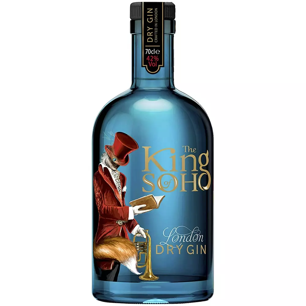 The King of Soho London Dry gin (0,7L / 42%)