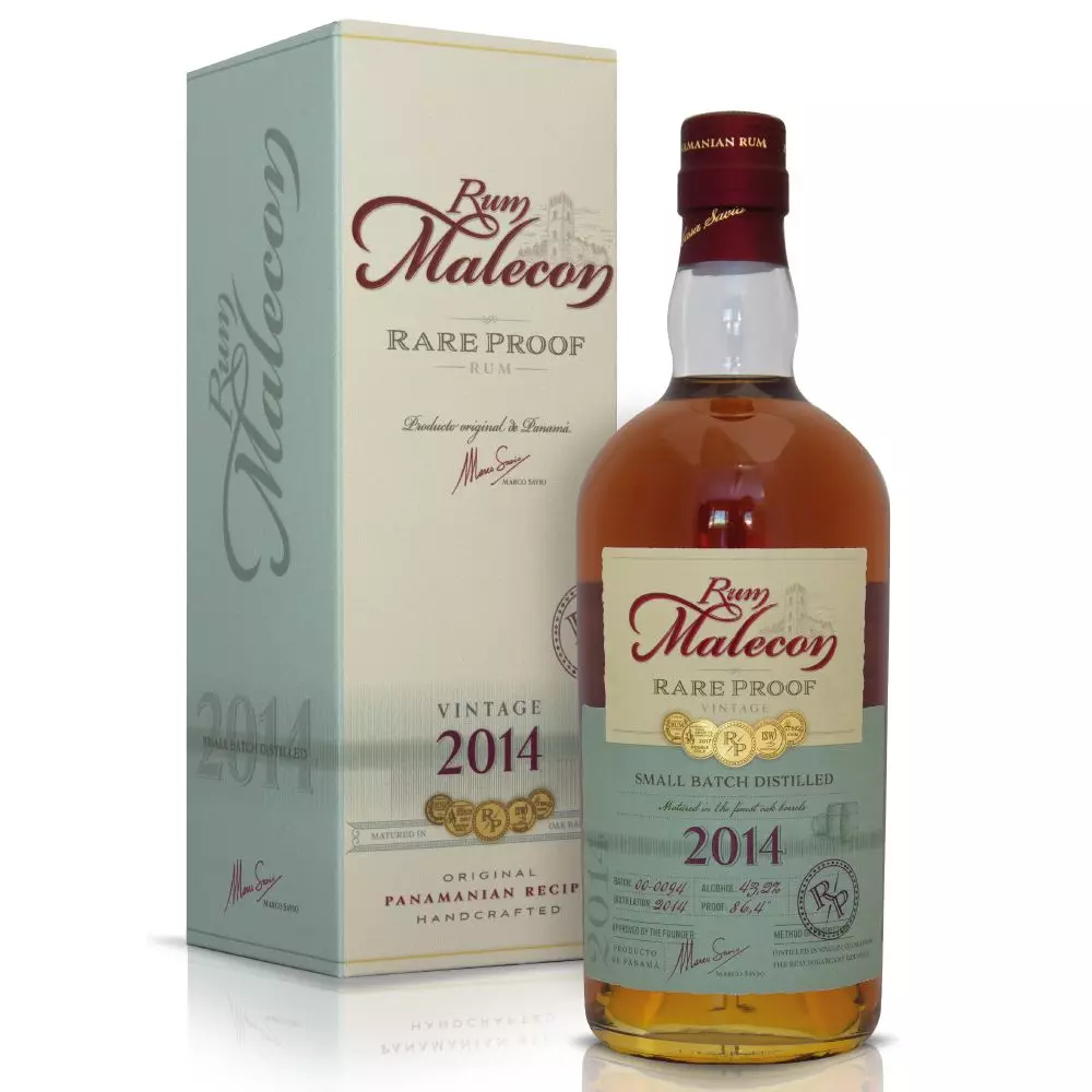 Malecon Rare Proof 2014 rum (0,7L / 43,2%)