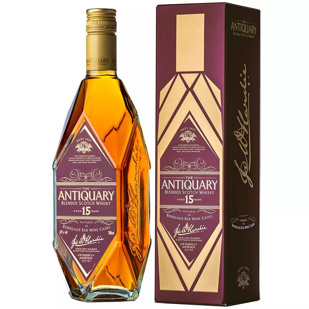 Antiquary Scotch 15 éves Bordeaux red wine casks (0,7L / 43%)