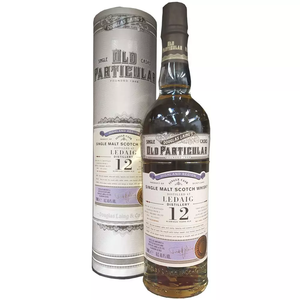 Ledaig 2008 12 éves Old Particular (DL14561) (0,7L / 48,4%)