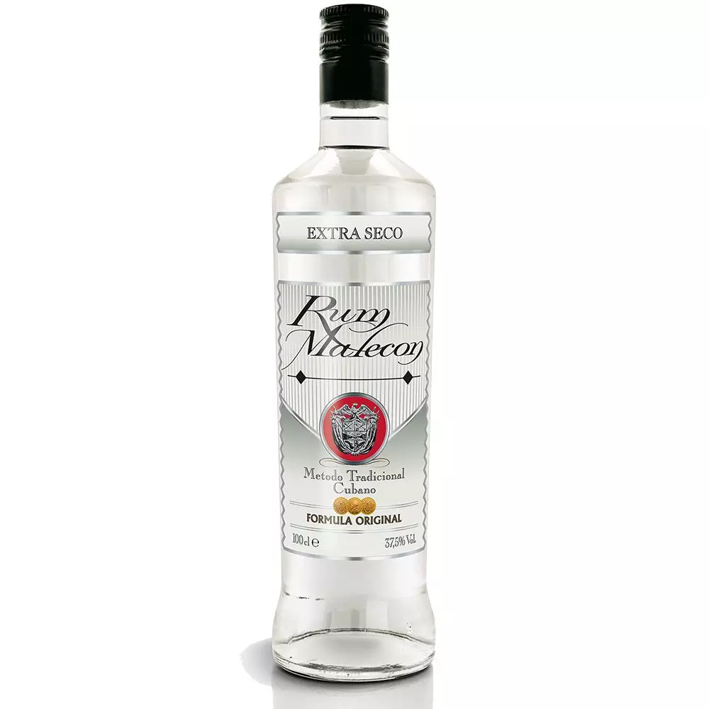 Malecon Extra Seco rum (Carta Blanca) rum (1L / 37,5%)